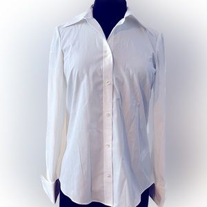 IZOD Brand button-down white shirt size S/P.